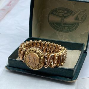 1900’s Carmen Adjustable bracelet in box gold filled